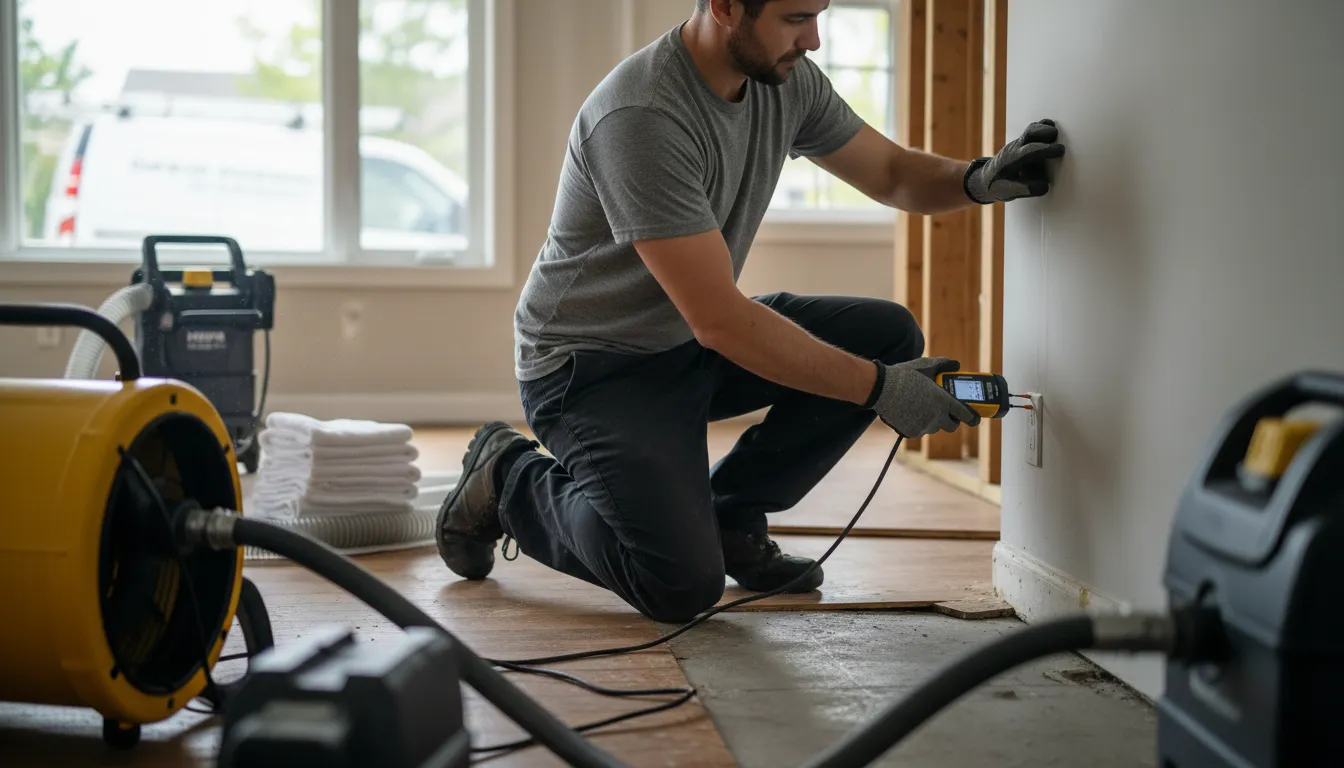 Water Damage in Mason